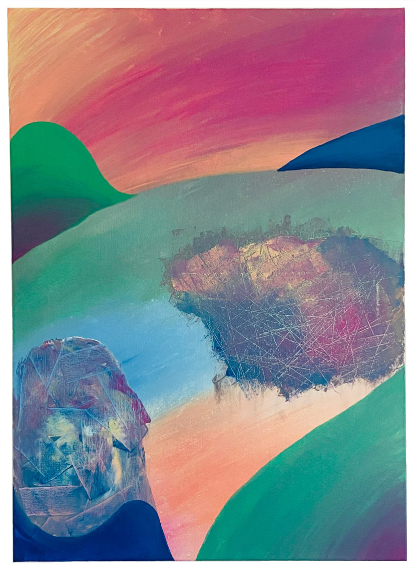 Abstract Hillscape