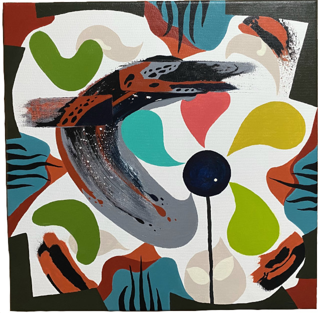 Abstract in Mid-Centry Modern
